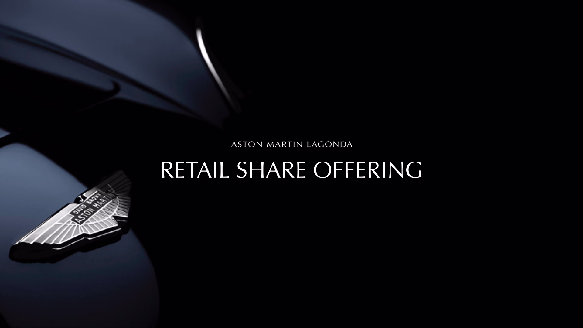 Aston Martin Share Offer